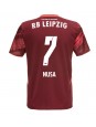 RB Leipzig Antonio Nusa #7 Venkovní Dres 2024-25 Krátký Rukáv